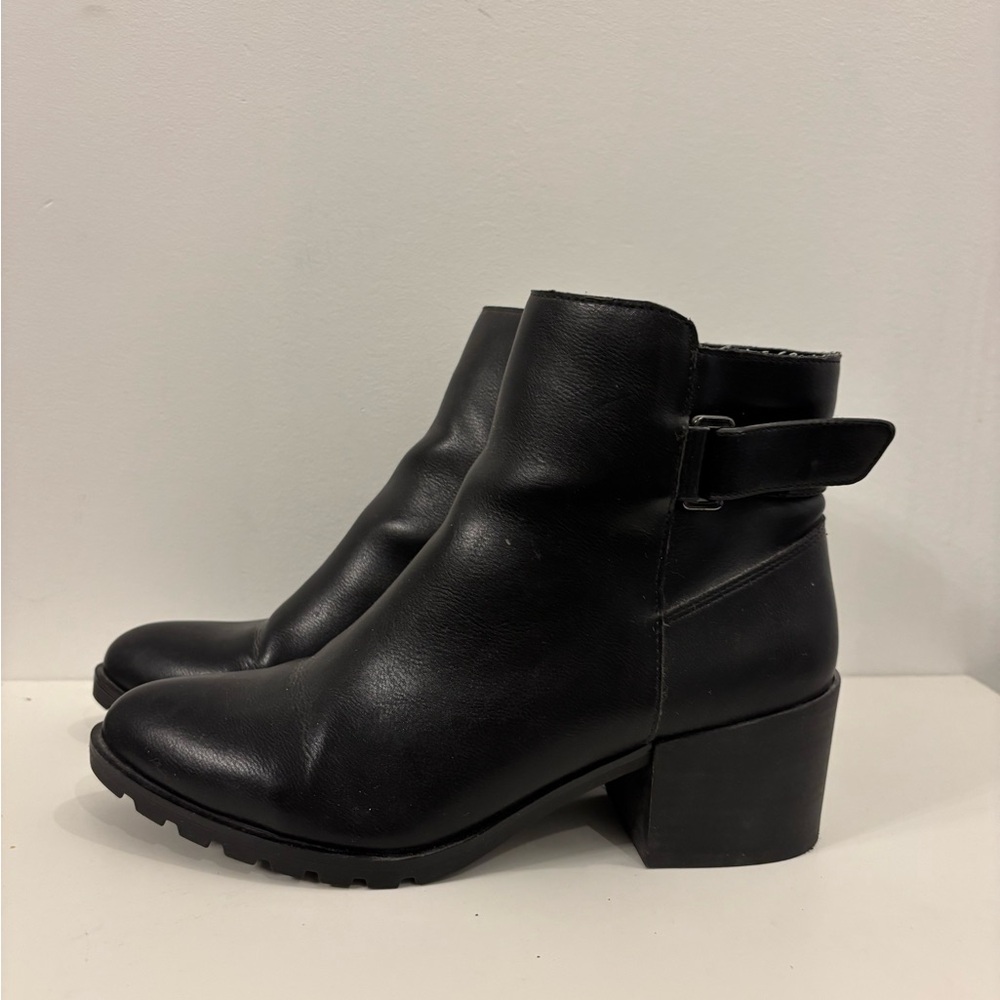 Aldo Black Ankle Booties